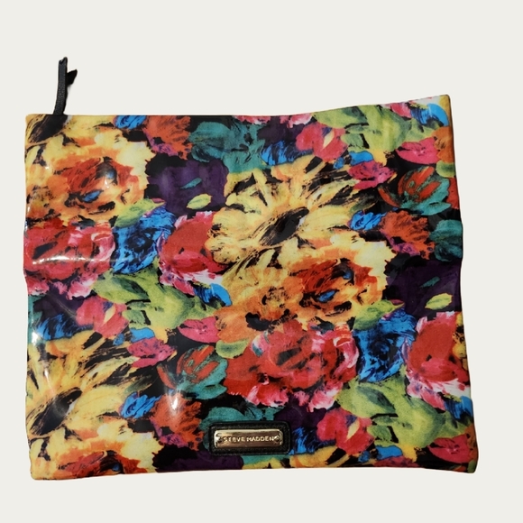 SPRING Floral Steve Madden Floral Clutch - Multicolor GUC - Picture 7 of 12